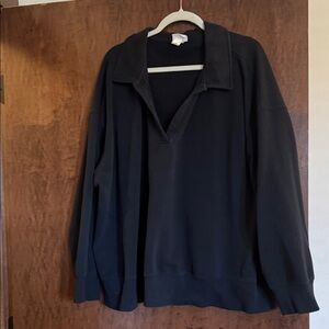 Ava & Viv women’s  Deep Black Sweatshirt